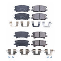 PowerStop Front & Rear Carbon Fiber Ceramic Brake Pads Kit for Highlander (2014–2019)