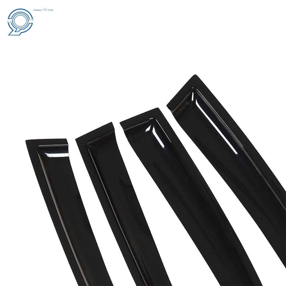 Set of 4 Window Visors for Lexus IS250 IS350 ISF Sedan (2006–2012) Rain Guard
