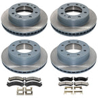 Disc Brake Rotors & TRW Ceramic Pads Kit for Sierra 1500 2500 HD (2014–2019)