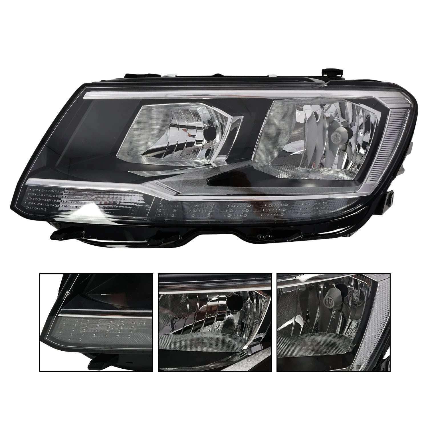 Left Driver Side Halogen Headlight for Volkswagen Tiguan (2018–2021) 5NL941005