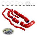Silicone Radiator Coolant Hose Kit for BMW S1000XR (2021–2024) Red