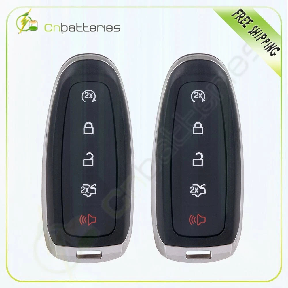 2X Remote Key Fob Uncut Shell Case for Ford Escape (2013–2016)