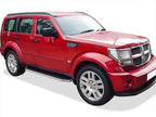 6" Polished iBoard Side Step Nerf Bar for Dodge Nitro (2007-2012)