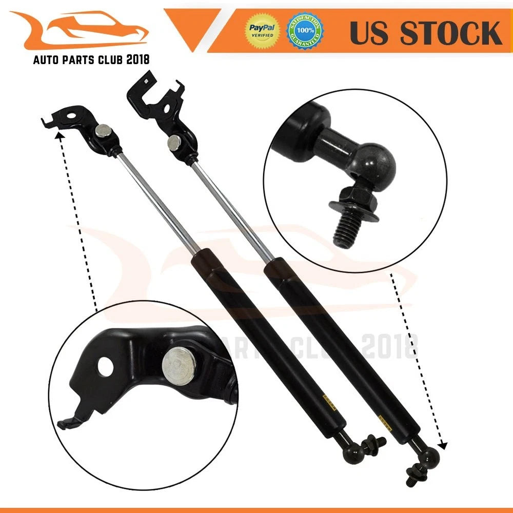 2X Front Hood Lift Supports for Toyota Camry (1991–1996) - Gas Spring Prop