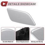 Front Right Washer Nozzle Cover Cap for Subaru Forester (2022–2024) Silver Tone
