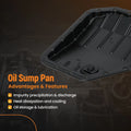 Transmission Oil Pan for Toyota Celica Corolla 1.8L (2000–2017) 265-847 Steel