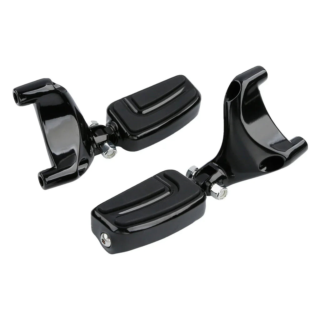 Black Passenger Footpegs for Harley Sportster 883 1200 (2004-2013)