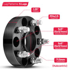 Set of 4 Hub Centric 5x5 Wheel Spacers 1.25" for Dodge Durango