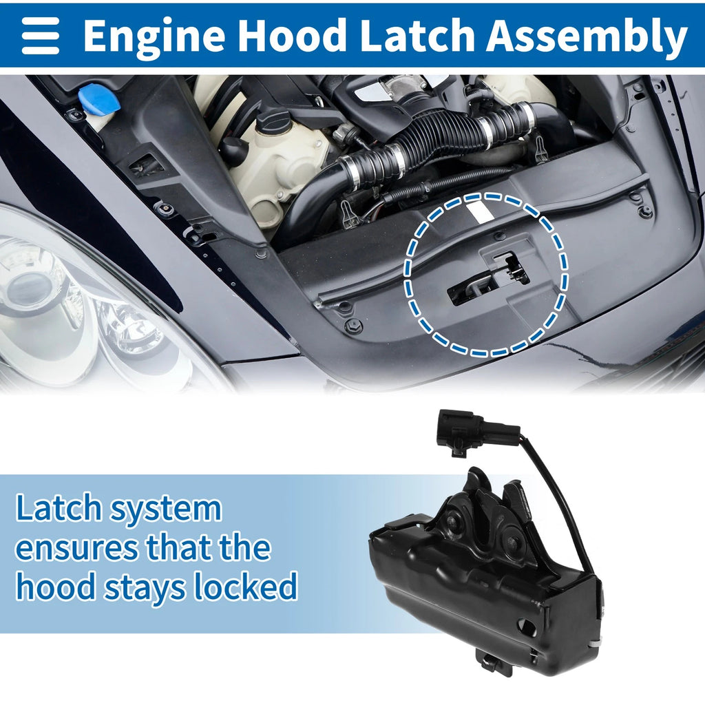 Hood Latch Assembly for Lexus LS460 (2007–2017) No. 5351050102