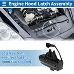 Hood Latch Assembly for Lexus LS460 (2007–2017) No. 5351050102