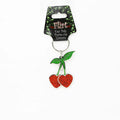 Double Cherry Metal Keychain for Universal Use (2010–2023)