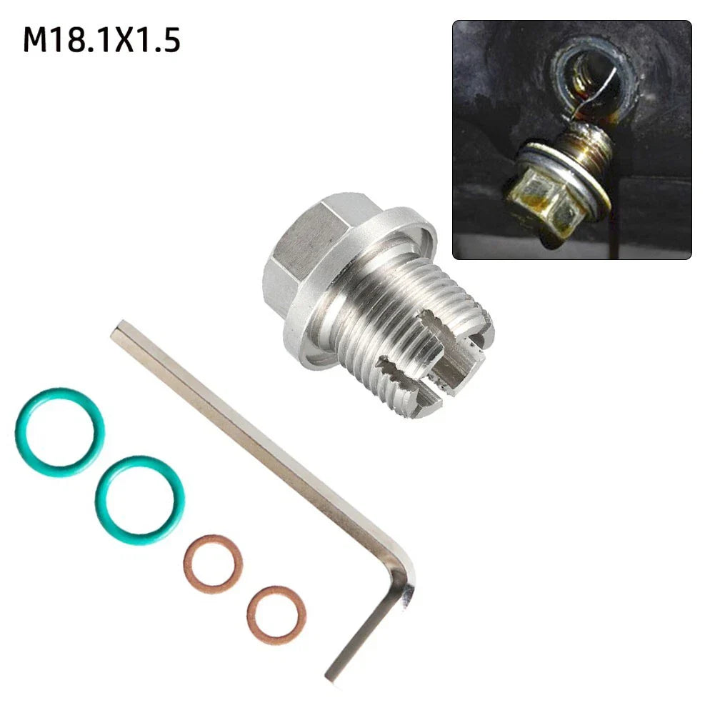 Self-Tapping Oil Pan Repair for Reliable Oil Change
