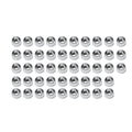 48X Chrome Engine Bolt Topper Caps for Harley Twin Cam Touring Dyna