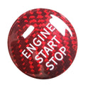 Carbon Fiber Start Stop Button Sticker for Mazda CX-3, CX-4, CX-5, CX-8, MX-5
