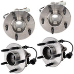 Set of 4 ABS Wheel Hubs for Chevy Vue