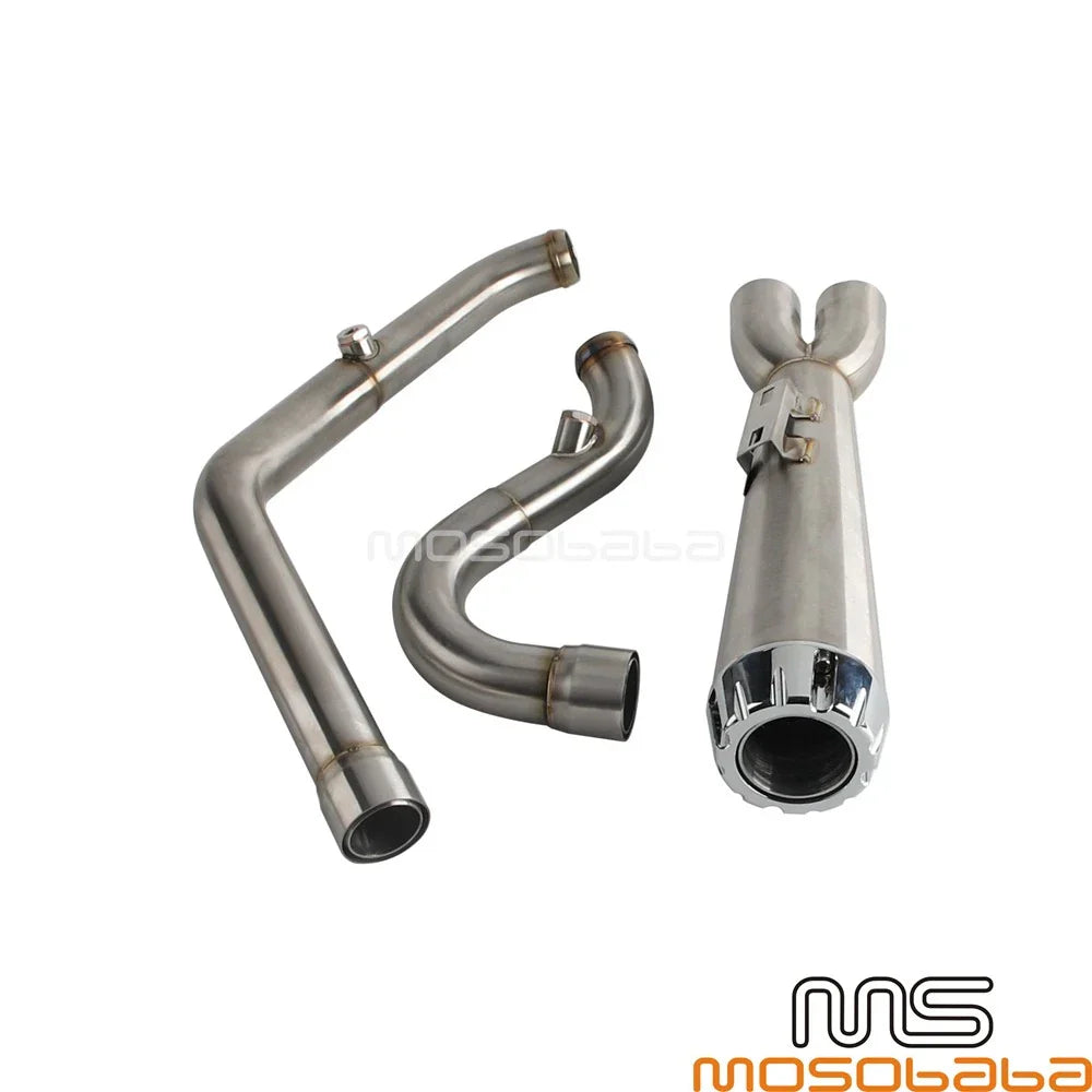Exhaust System w/ End Cap for Harley Touring FLTRX FLTRXS FLTRK FLTRXP (2014-2023)