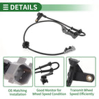 ABS Wheel Speed Sensor No. 4683470AF for Dodge Caravan (2007) Front Right