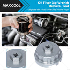 Oil Filter Wrench Cap Tool for Toyota RAV4 Camry 4Runner Kluger (2000–2023)