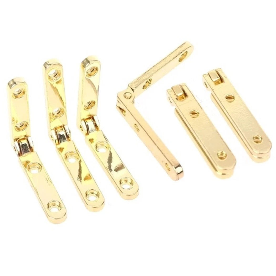90-Degree Zinc Alloy Spring Hinges for Wooden Box Cabinet