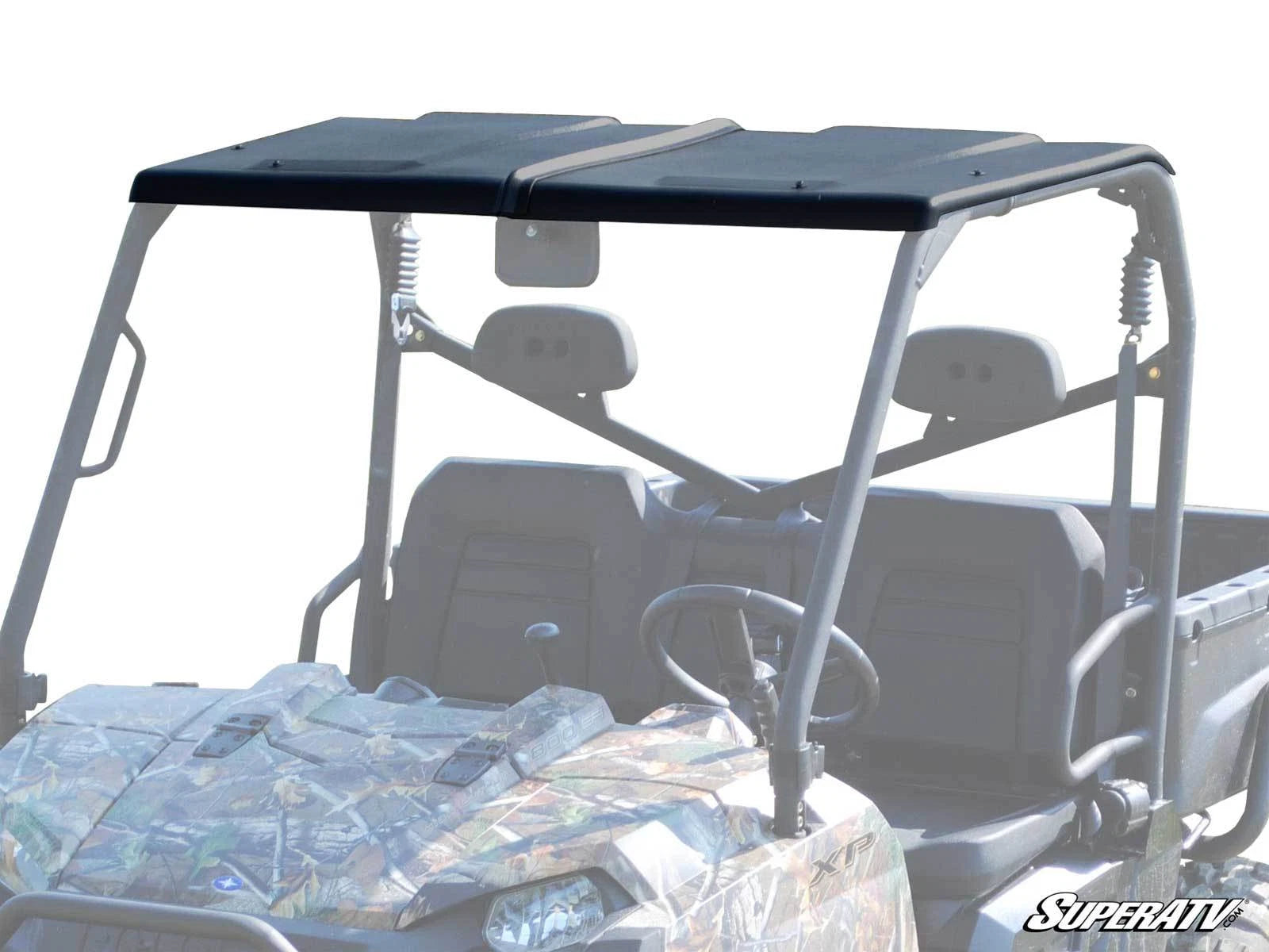 SuperATV Heavy Duty Plastic Roof for Polaris Ranger 570 (2016–2023)