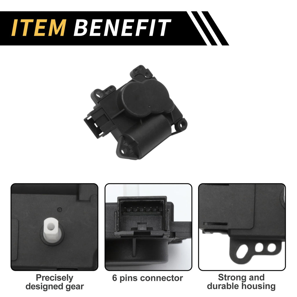 HVAC Heater Blend Door Actuator for Ford Explorer (2002–2010) No.YS4Z19E616AA