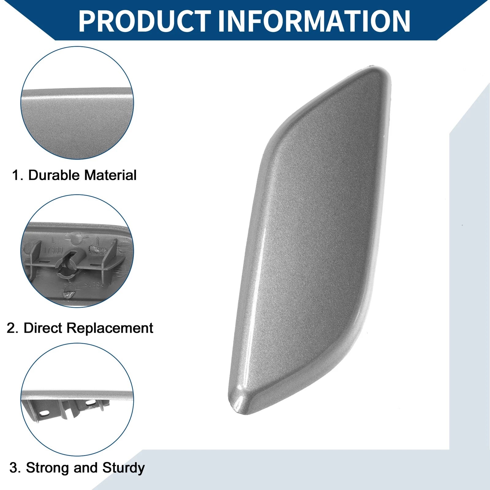 Front Right Washer Nozzle Cover Cap for Honda Accord VIII (2008–2012)