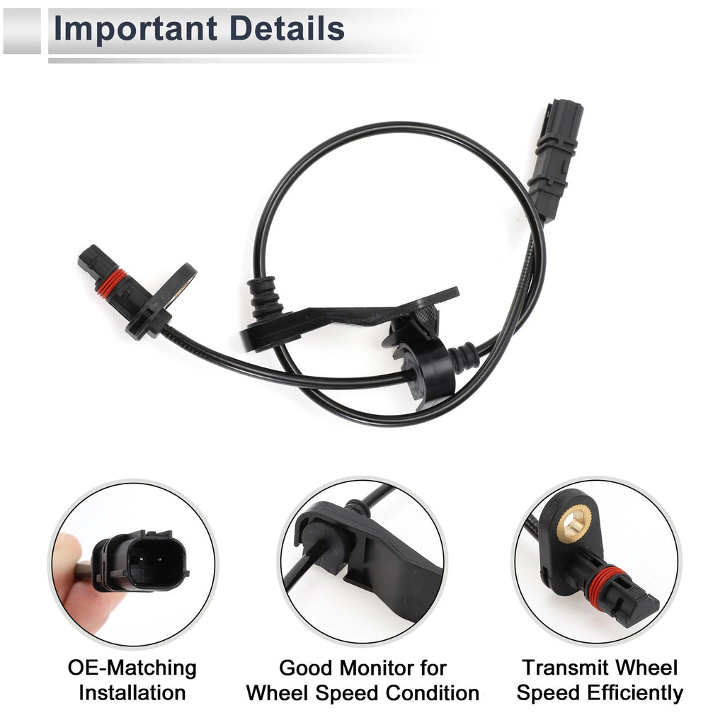 ABS Wheel Speed Sensor No. 57475SNA013 for Honda Civic (2006–2011) Rear Left