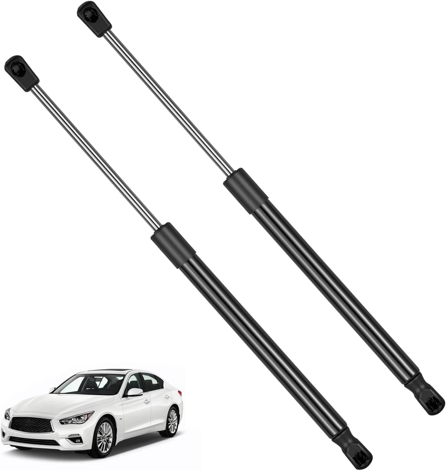 2Pcs Front Hood Lift Support Gas Struts for Infiniti Q50 (2014–2018)