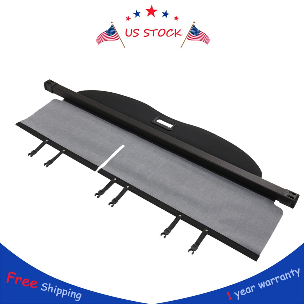 Retractable Rear Trunk Cargo Cover for Toyota Highlander (2014–2019)