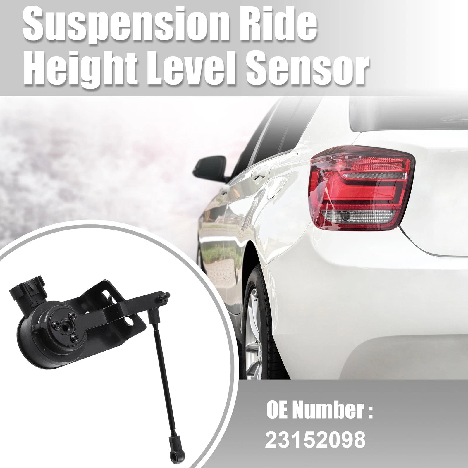 Front Left Air Suspension Ride Height Level Sensor for Cadillac (2015–2020)