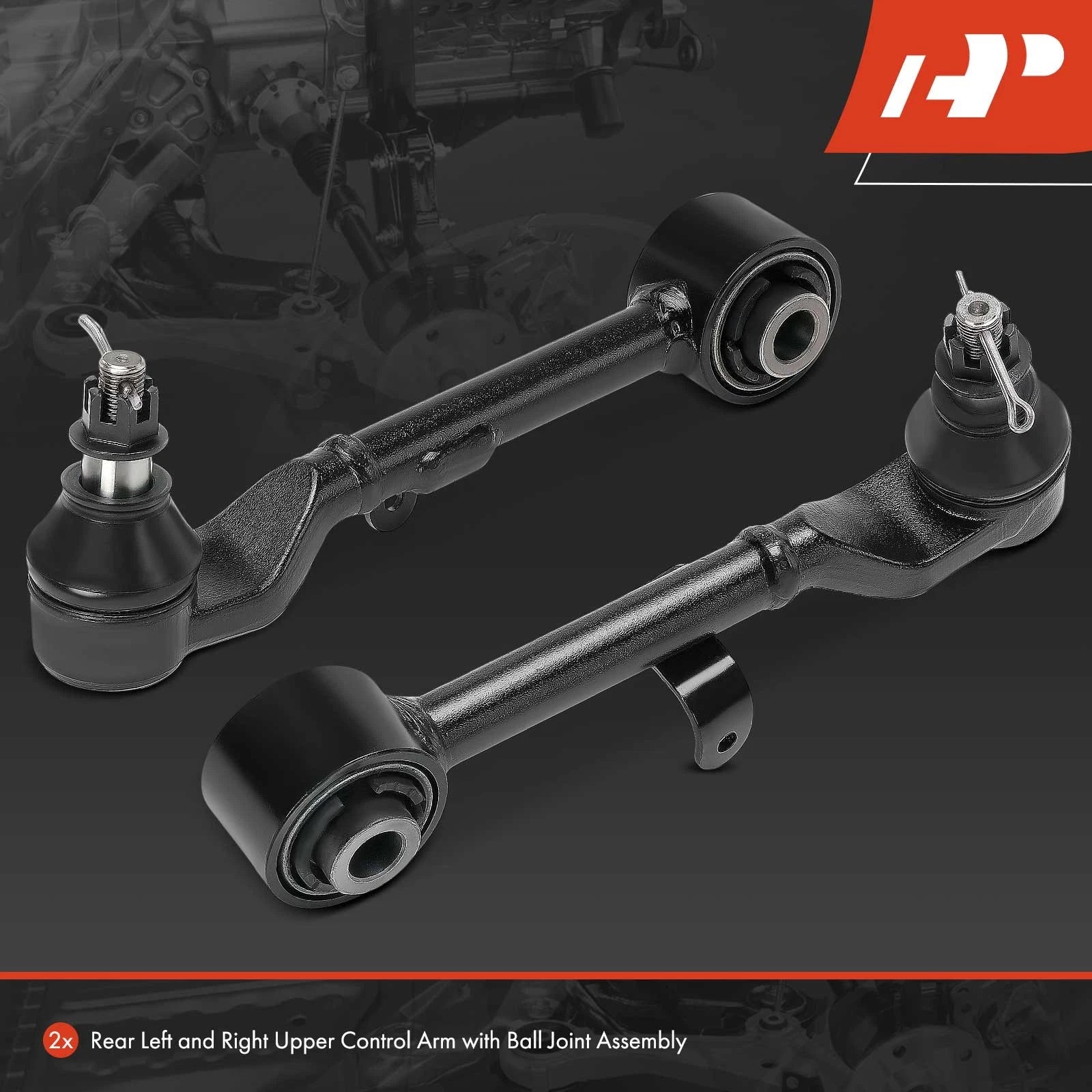 2X Rear Upper Control Arm with Ball Joint for Honda Odyssey