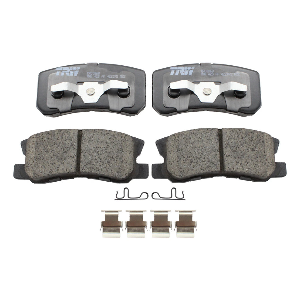 TRW Pro Rear Ceramic Brake Pads for Dodge Avenger, Caliber, Mitsubishi Lancer, Patriot (2007–2014)