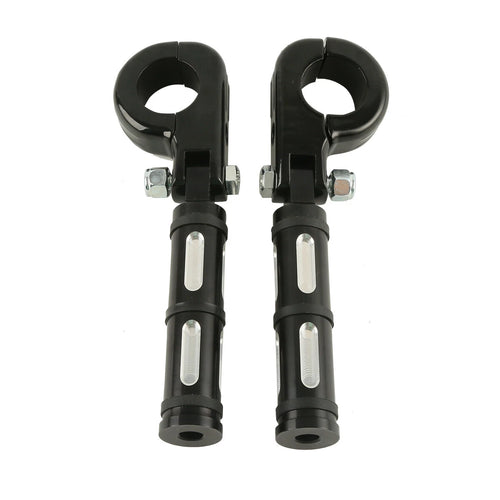 1 1/4" Highway Bar Footpeg Pegs Clamps for Harley Touring Sportster Softail