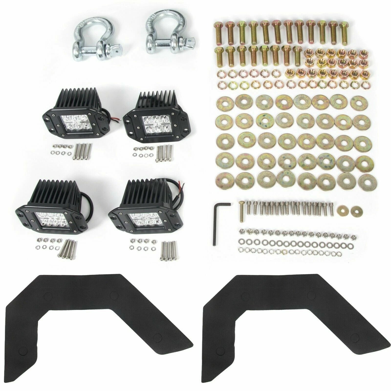 Heavy Duty Winch Ready Front & Rear Bumper for Ford F150 (2009–2014)