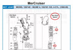 Exhaust Bellow for MerCruiser 120 140 (32-90949, 32-44348001)