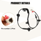 1pcs ABS Wheel Speed Sensor for Honda City (2003–2008) No.57475SAA003