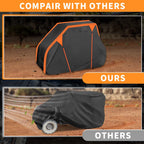 Waterproof UTV Cover for Honda Pioneer 520 (2016–2023) Black 210D PU