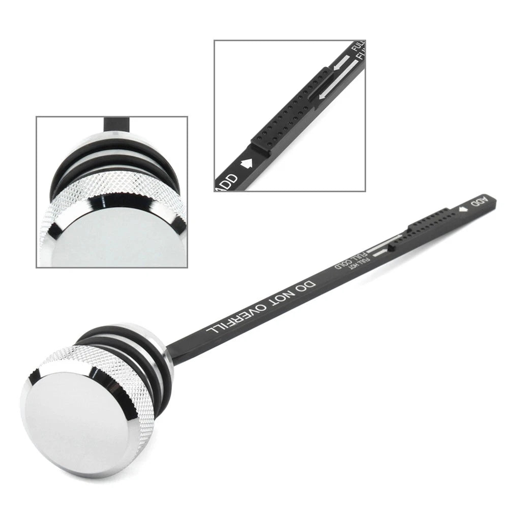 Chrome Oil Tank Dipstick for Harley Davidson Touring (1993–1998)