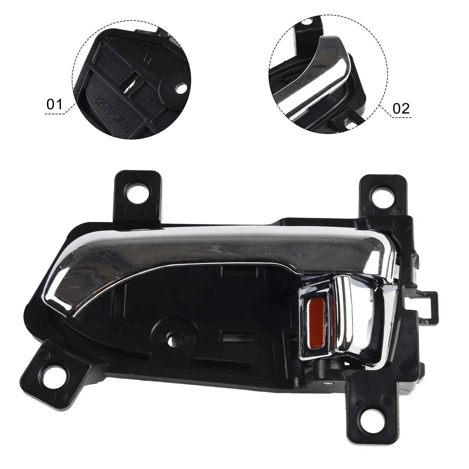 Front Left Door Handle for Hyundai (2011–2016) OE 826103W000