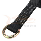 Set of 4 Lasso Straps for Car Hauler Tow Truck Tire Wheel Tie