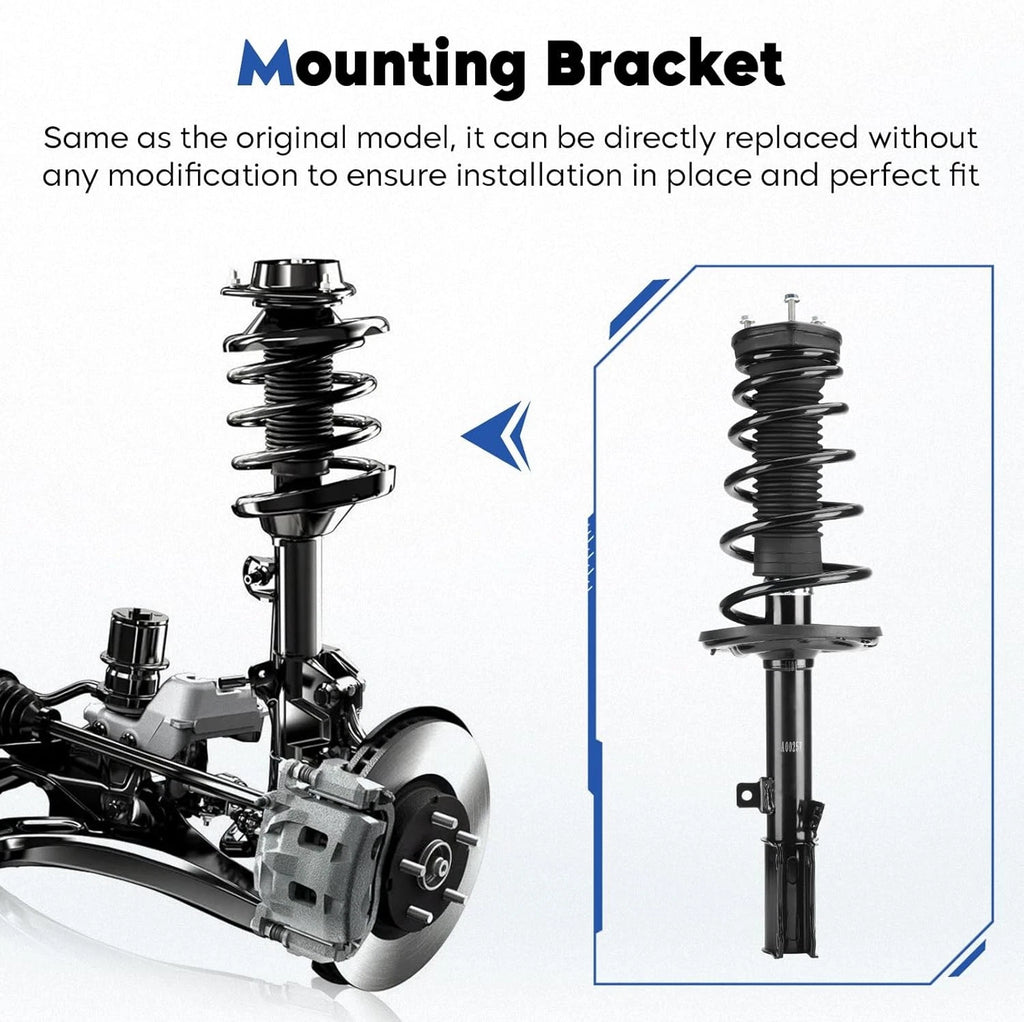 Set of 2 Rear Complete Struts for Toyota Avalon Camry (2007-2011)