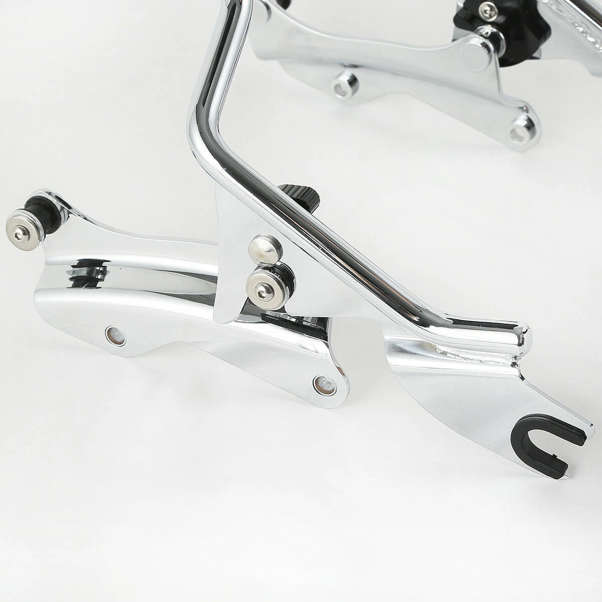 Set of 4 Docking Hardware Backrest Sissy Bar for Harley Touring FLHT (2014–2023)