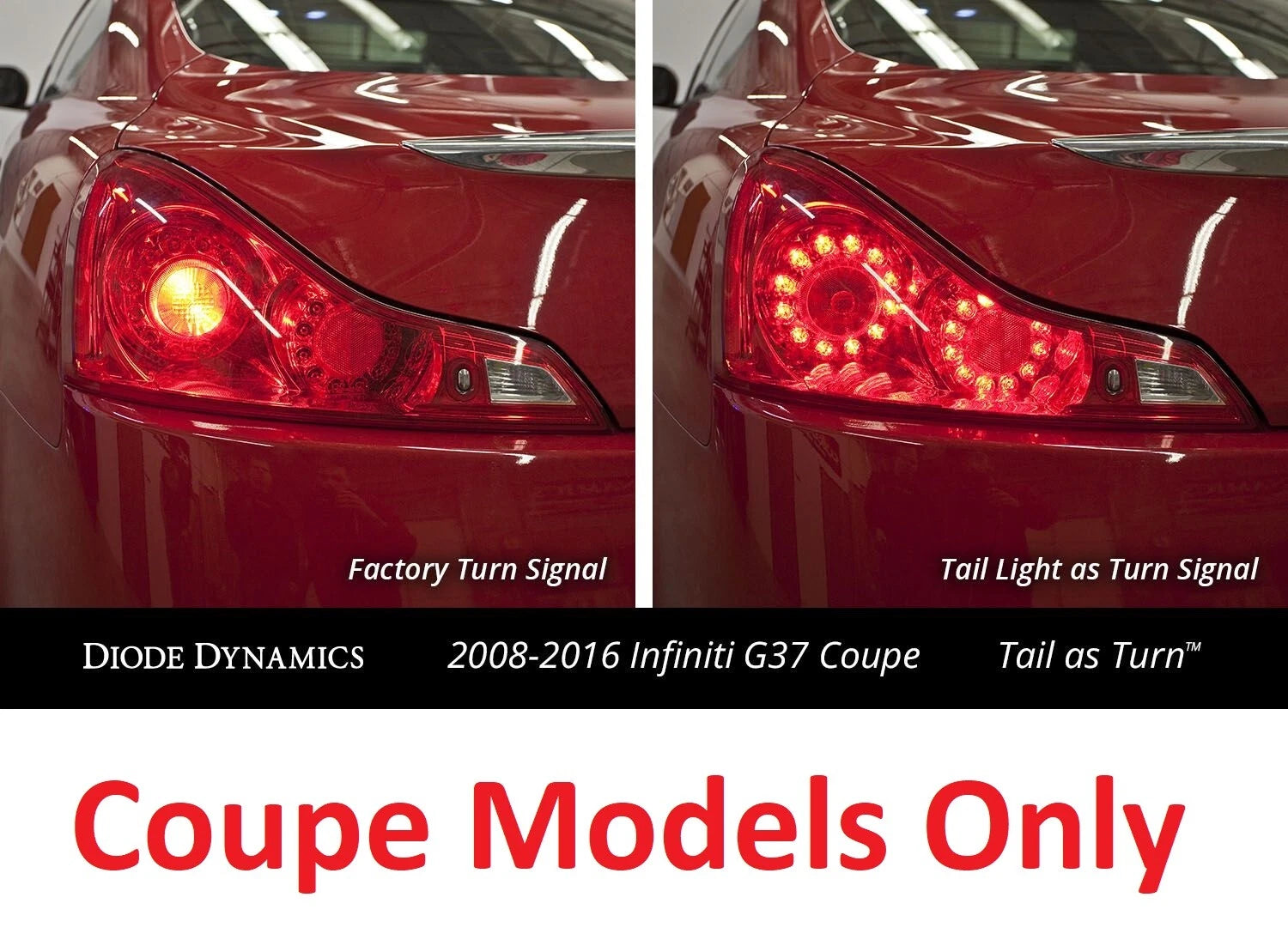 Tail As Turn Signal Module for Diode Dynamics for 2008–2015 Infiniti G37 Q60