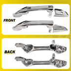 Set of 2 Chrome Door Handle Covers for Honda Accord Coupe (2008–2012)