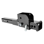2" Folding Trailer Hitch Mount Shank Adapter for Cargo Wheelchair Carrier