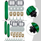 Side Brush Rubber Kit for Roomba Combo 405/505 (2019–2023)