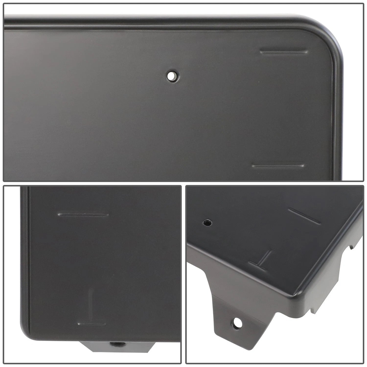License Plate Mounting Bracket Holder Kit for Audi TT TTS (2016–2022)