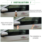 Weatherstrip Window Trim Seal Belt for Toyota (1 Set)