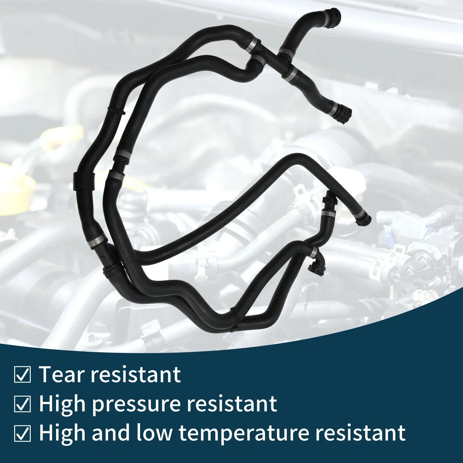 Radiator & Heater Hoses for BMW 5 Series (2009 - 2010)