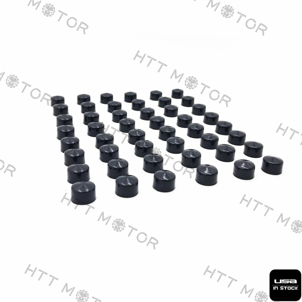 48X Black Cap Cover Kit for Harley Sportster (1984–2003)